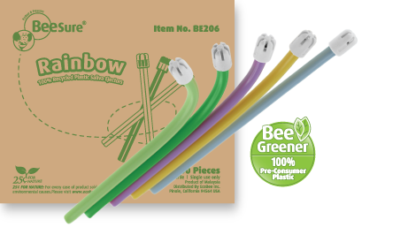 Saliva Ejectors Rainbow, Assorted Colors, 500/Box Saliva Ejectors Rainbow, Assorted Colors, 500/Box